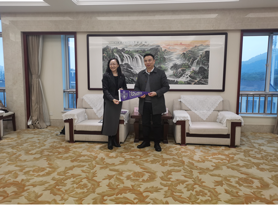 美国尼亚加拉大学苏岐英一行来校交流