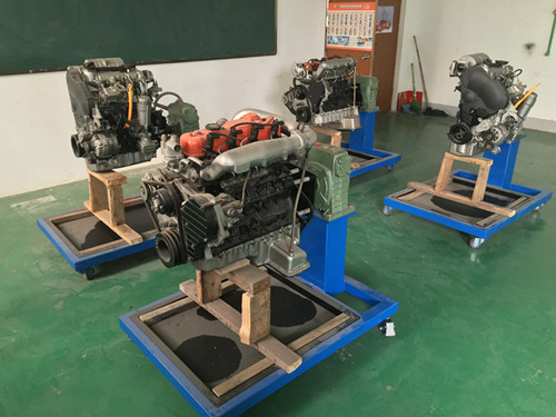 汽车工程系引进商用车实训设备