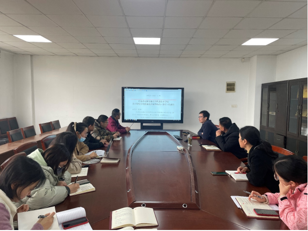 新能源汽车教研室党支部持续开展集中学习